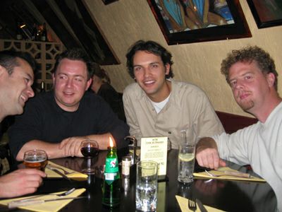Marcel du Long (Playlogic Games), Jeroen Van Mastrigt (HKU), Martin de Ronde (Guerrilla Games) and Jan-Pieter van Seventer (HKU).